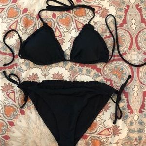 Topshop Black Bikini